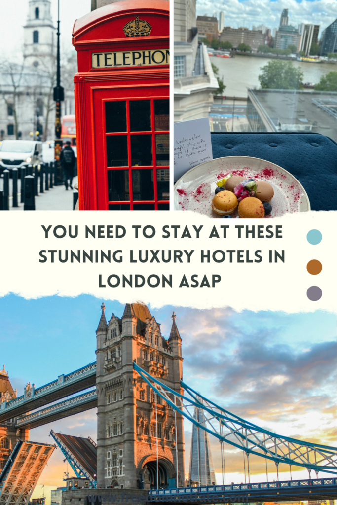 luxury hotels in London pinterest