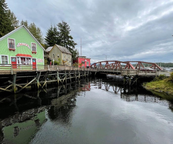 Creek Street Skagway Alaska