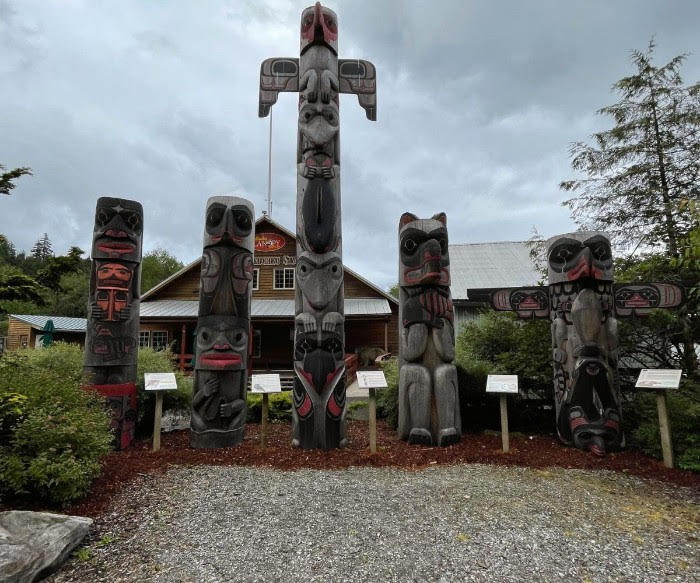 Totem Park in Skagway