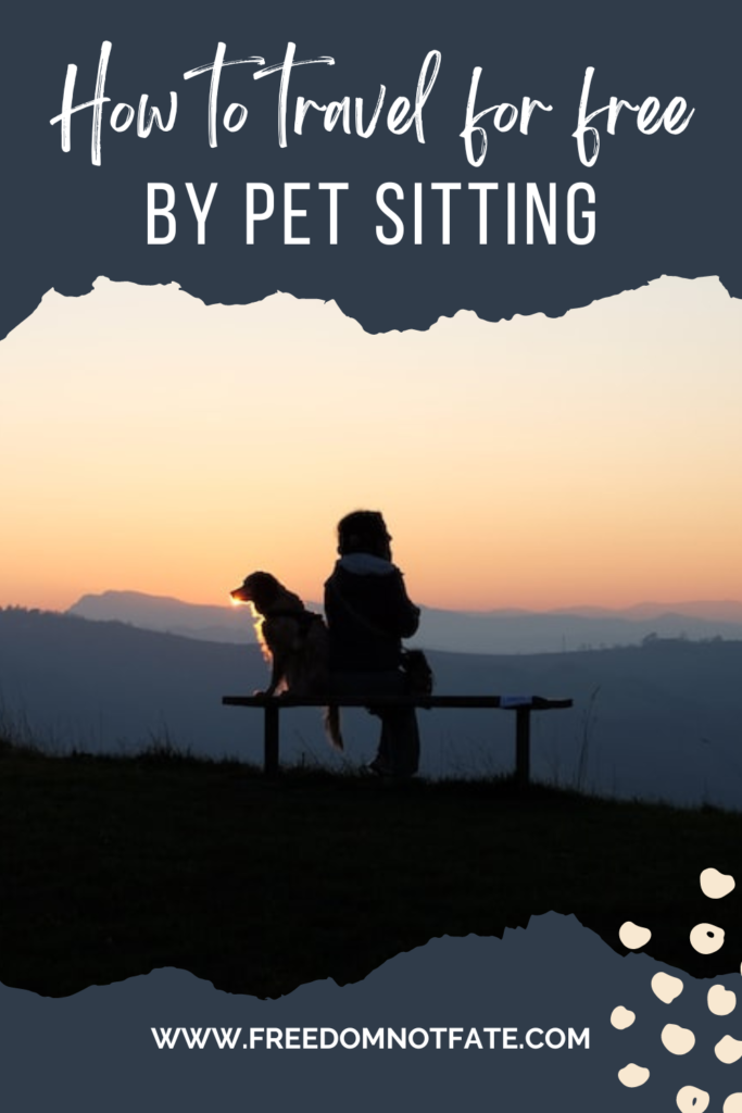 how to travel for free pet sittin