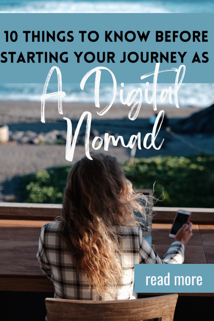10 Tips for Mastering Life as a Digital Nomad pin