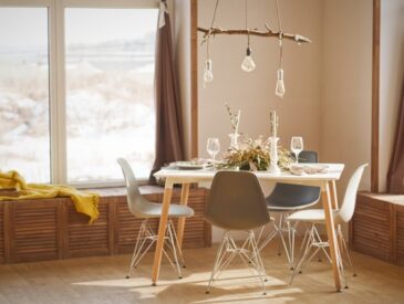 beige home rental interior