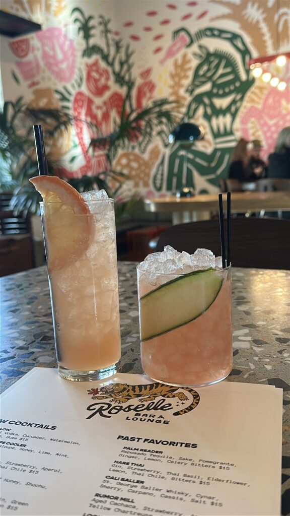 Roselle Bar and Lounge in Chico, California - How to Spend a Fall Weekend Getaway in Chico California