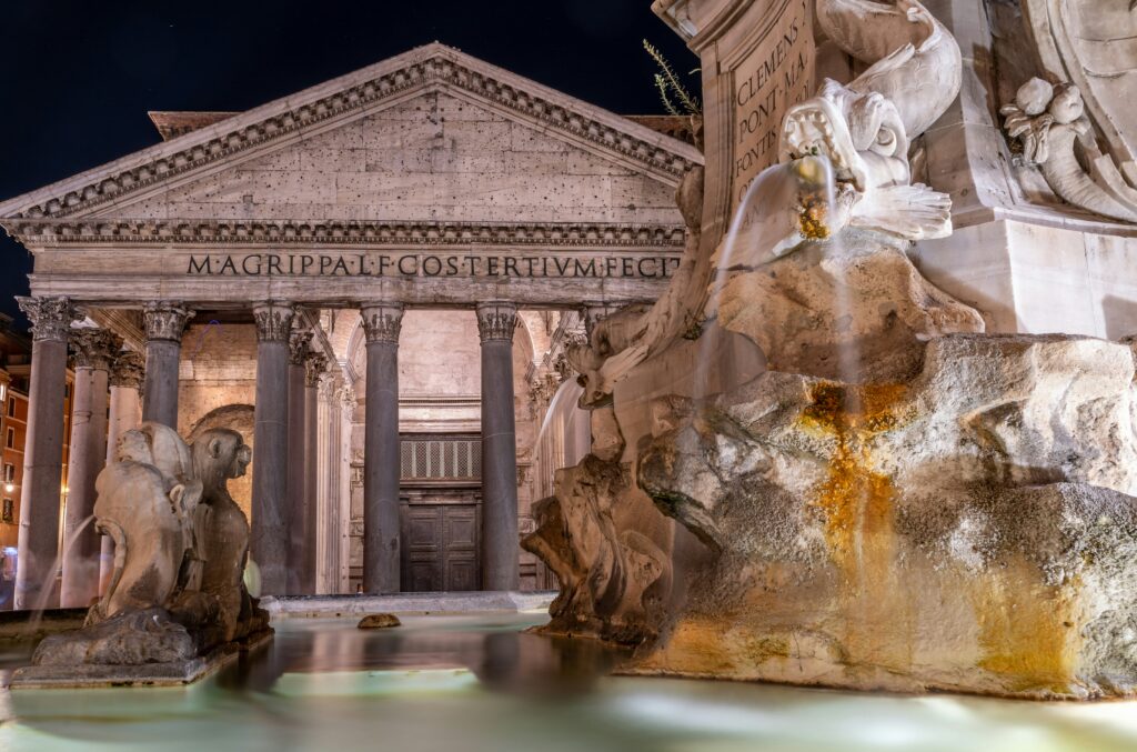 Trevi fountain at night, Rome tours - Why Walking Ancient Routes Is Worth It